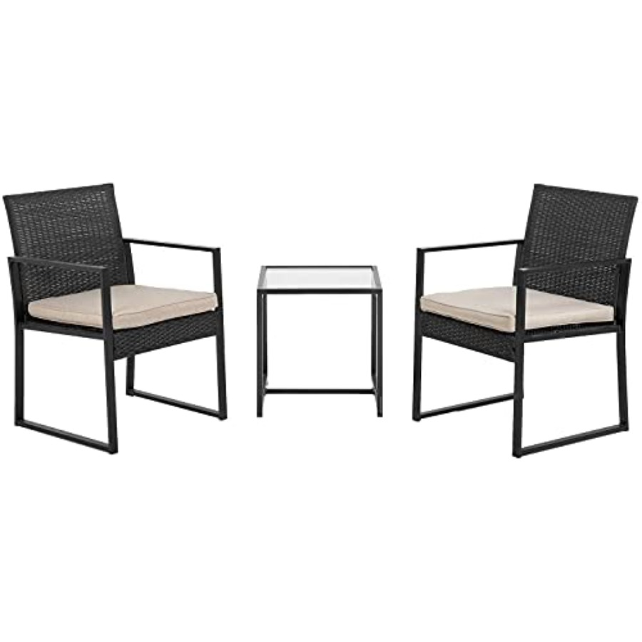 Outdoor Furniture Set - FDW 3 Pieces Outdoor Patio Furniture