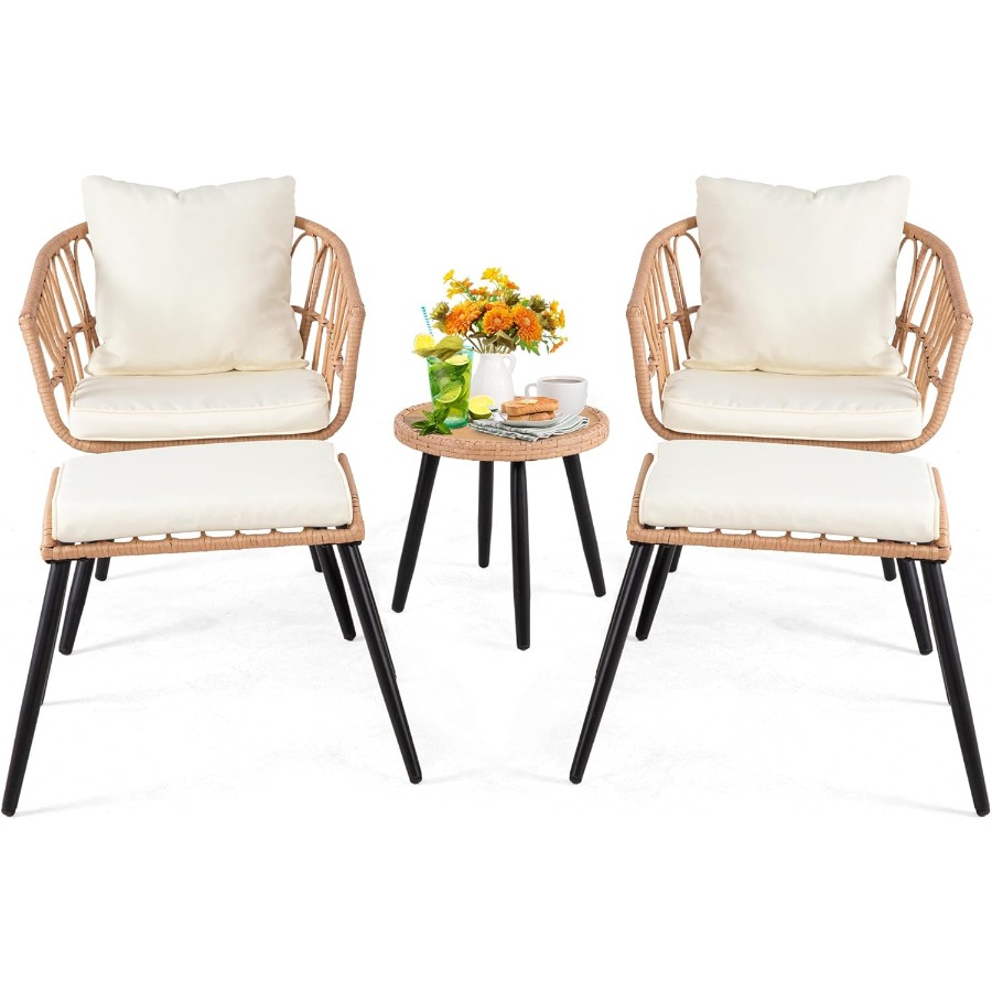 Outdoor Furniture Set - 5 Piece Patio Furniture Set Outdoor