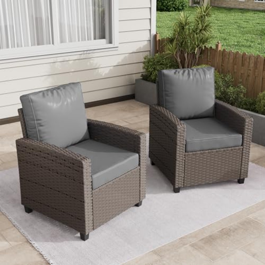 Outdoor Furniture Set - 2 Pieces Patio Furniture Set Outdoor