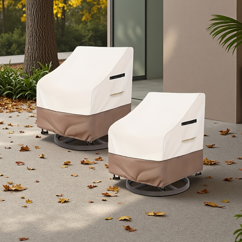 Outdoor Furniture Covers - MARIIS Outdoor Swivel Chair Cover Set