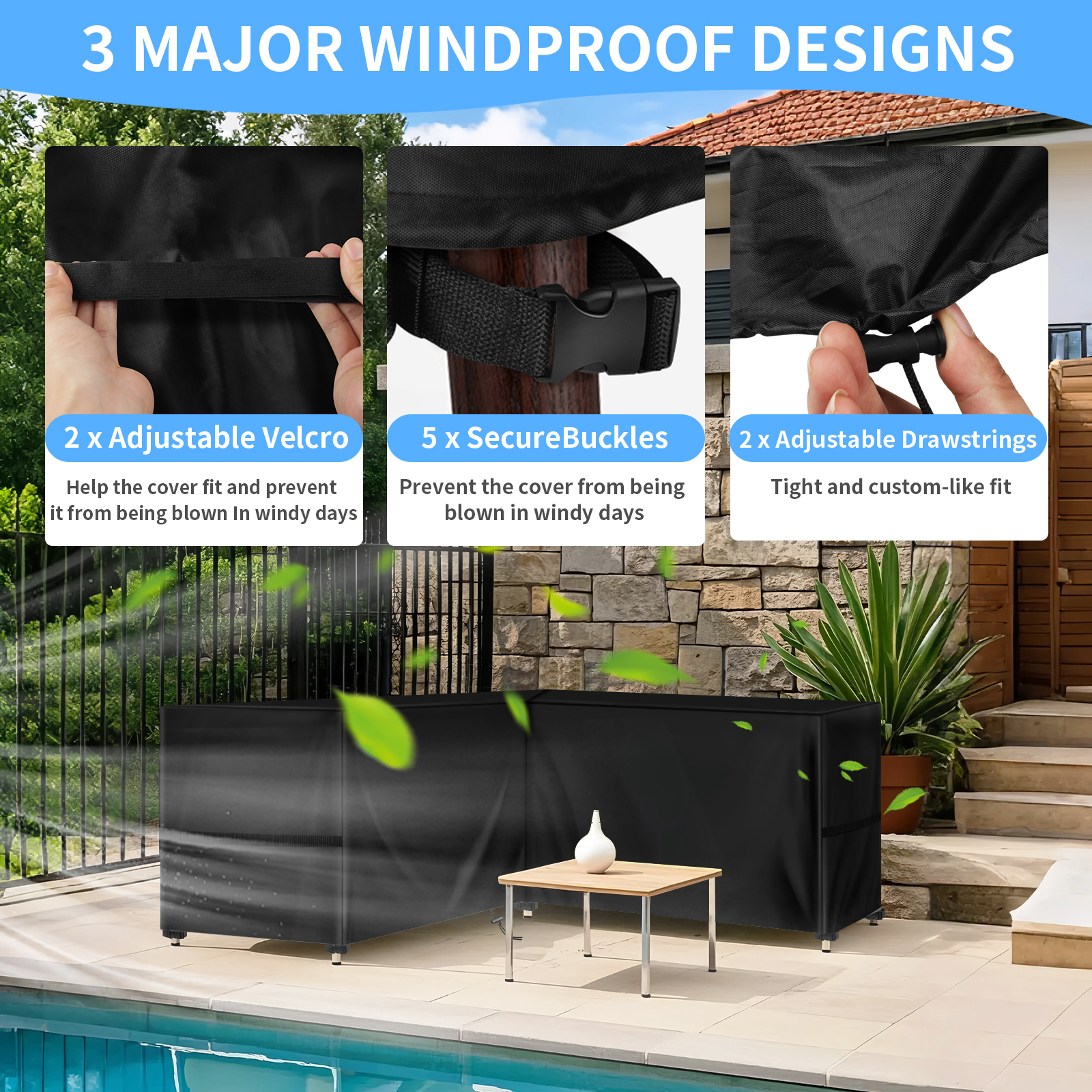 Outdoor Waterproof Sectional S - Outdoor Furniture Cover Xl recension och pris