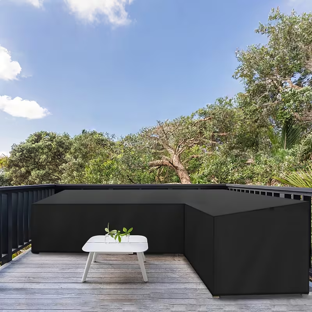Heavy-duty L-shaped outdoor so - Outdoor Furniture Cover Xl recension och pris
