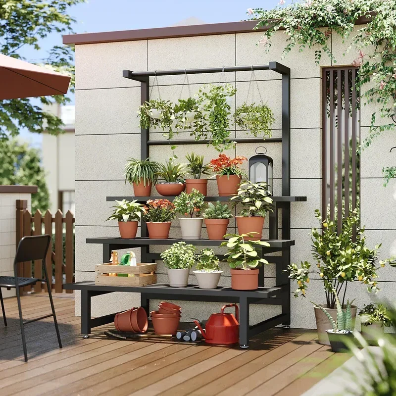 Tiered Display Plant Rack Shel - Outdoor Furniture Luxury recension och pris