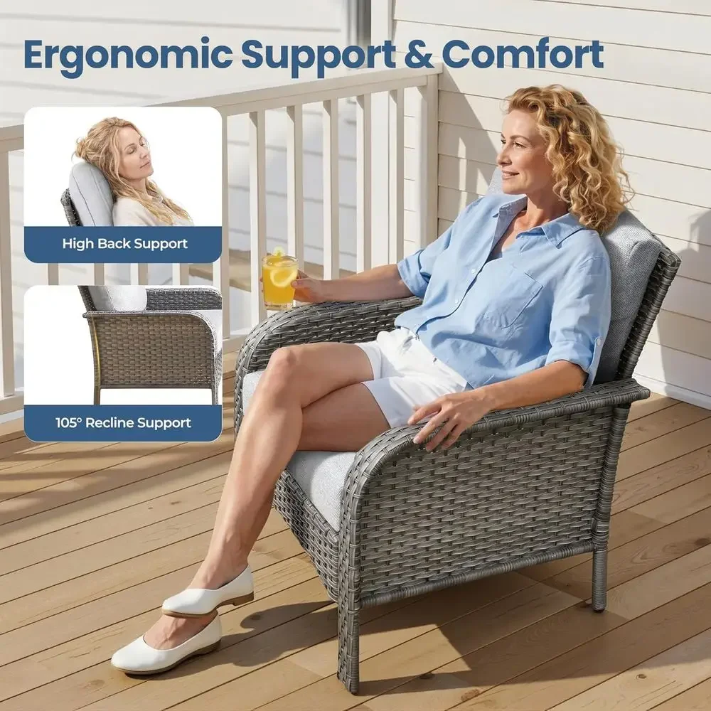 All-Weather Rattan Outdoor Fur - Outdoor Furniture Loveseat recension och pris
