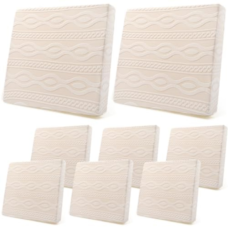8Pcs Stretch Patio Cushion Cov - Outdoor Furniture Covers recension och pris
