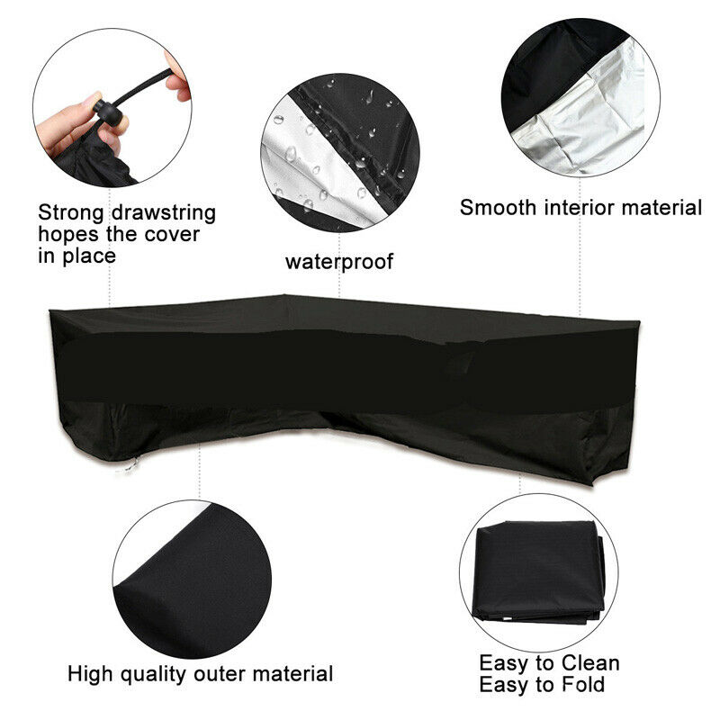 L Shape Furniture Waterproof   - Outdoor Furniture Cover Xl recension och pris