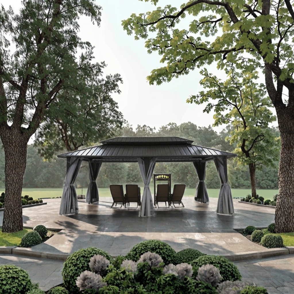 Outdoor Aluminum Frame Canopy  - Outdoor Furniture Aluminum recension och pris