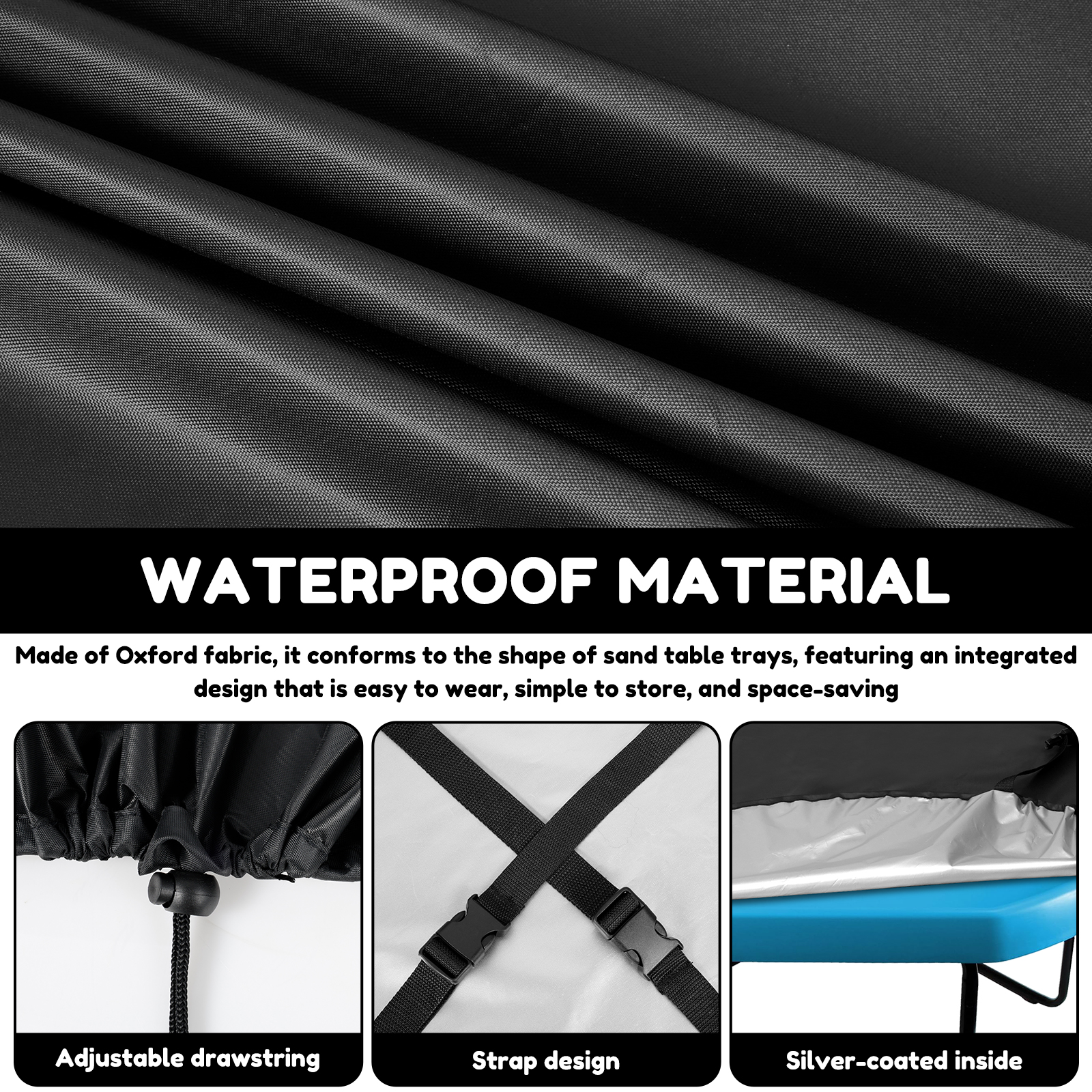 Kids Sand and Water Table Cove - Outdoor Furniture Fabric Waterproof recension och pris