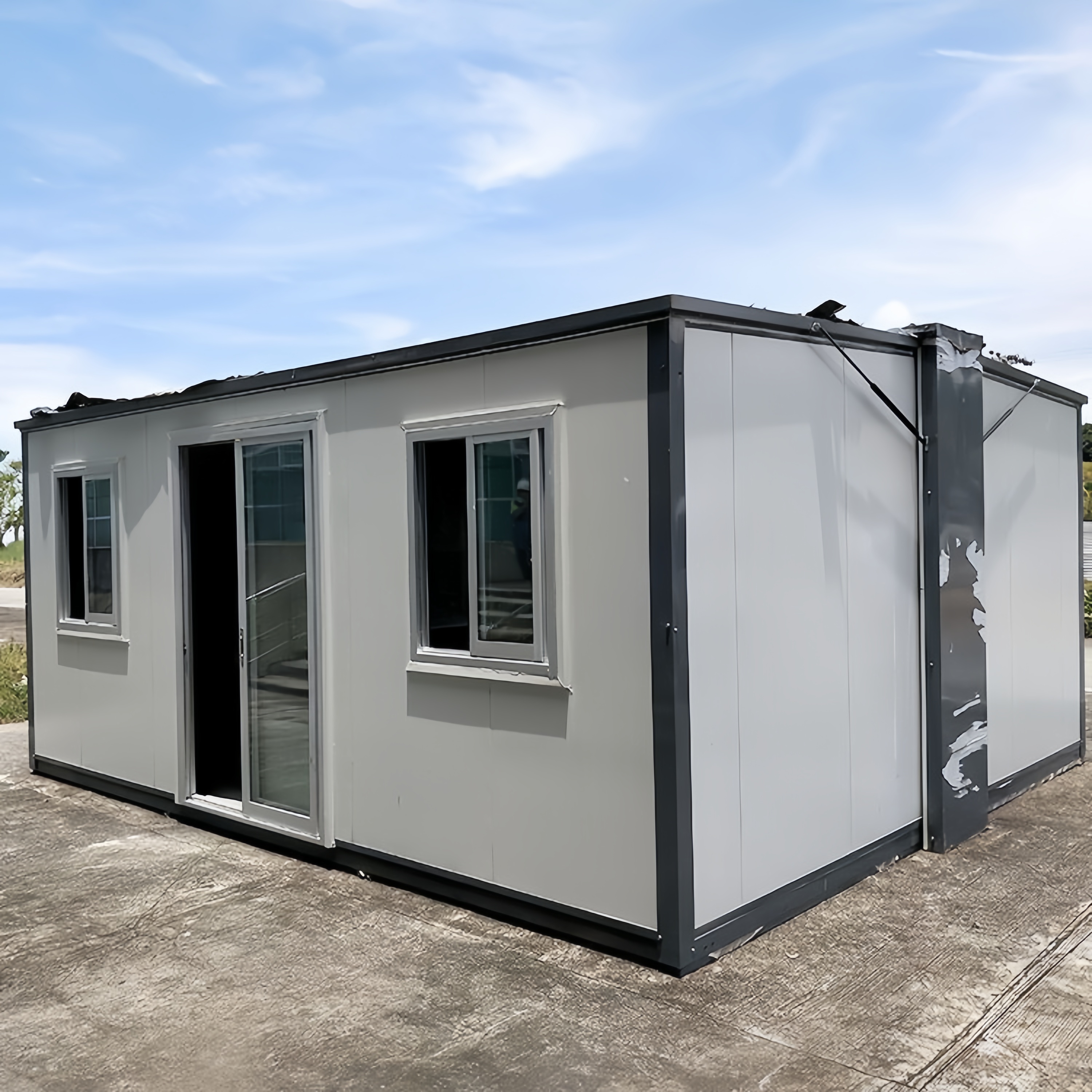 30FT Movable Modular Cabin Por - Outdoor Furniture Modern recension och pris