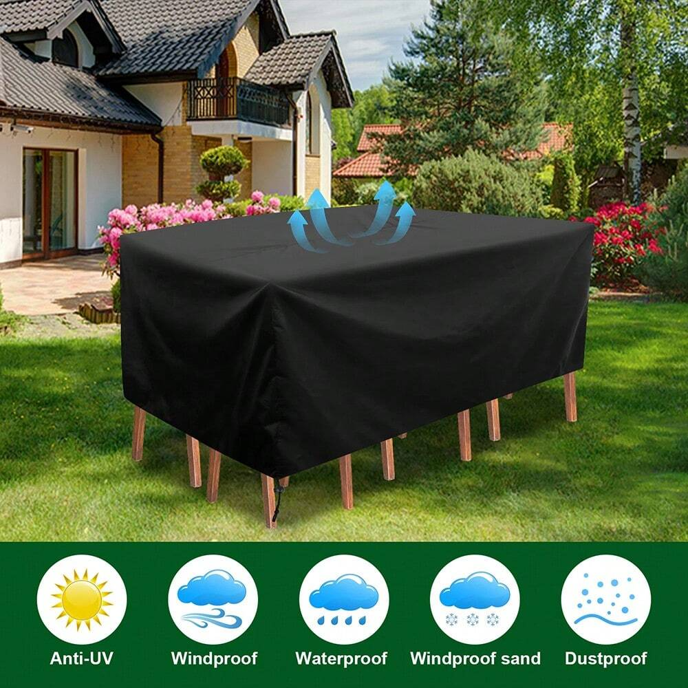 1pc Square Patio Furniture Cov - Outdoor Furniture Cover Xl recension och pris