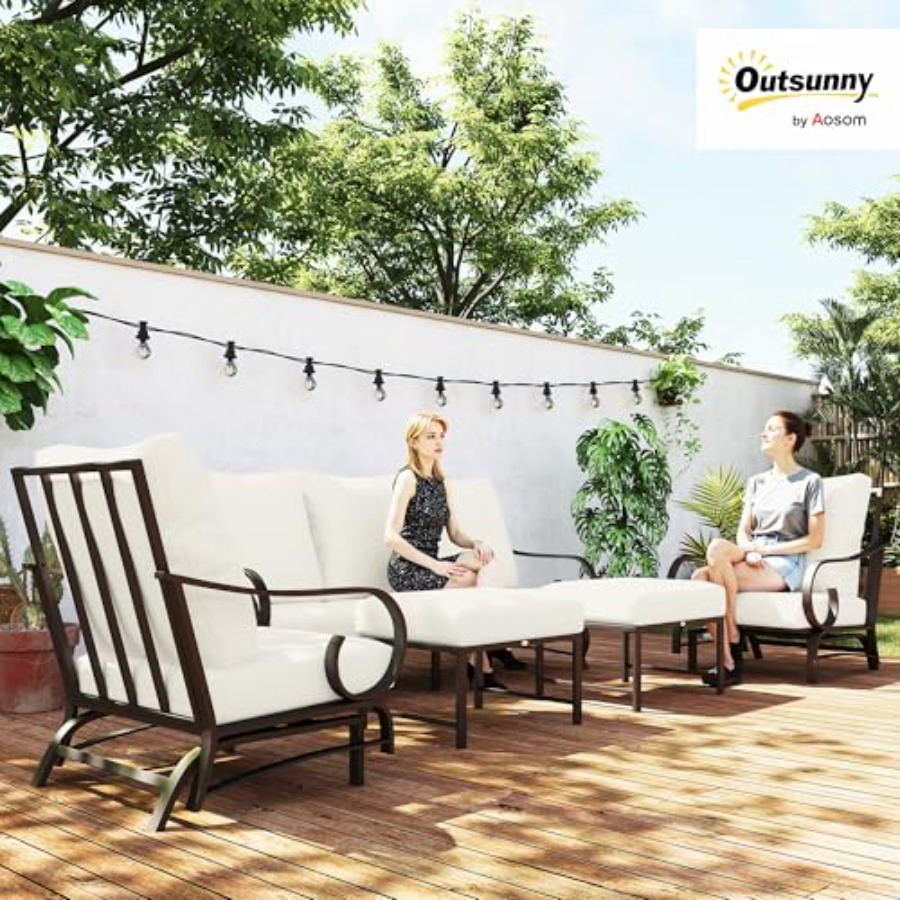 5 Piece Patio Furniture Set wi - Outdoor Furniture Plans recension och pris