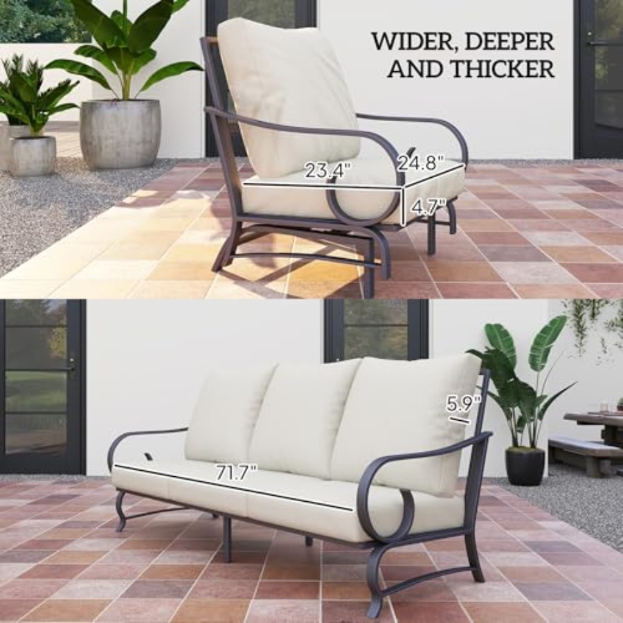 5 Piece Patio Furniture Set wi - Outdoor Furniture Plans recension och pris