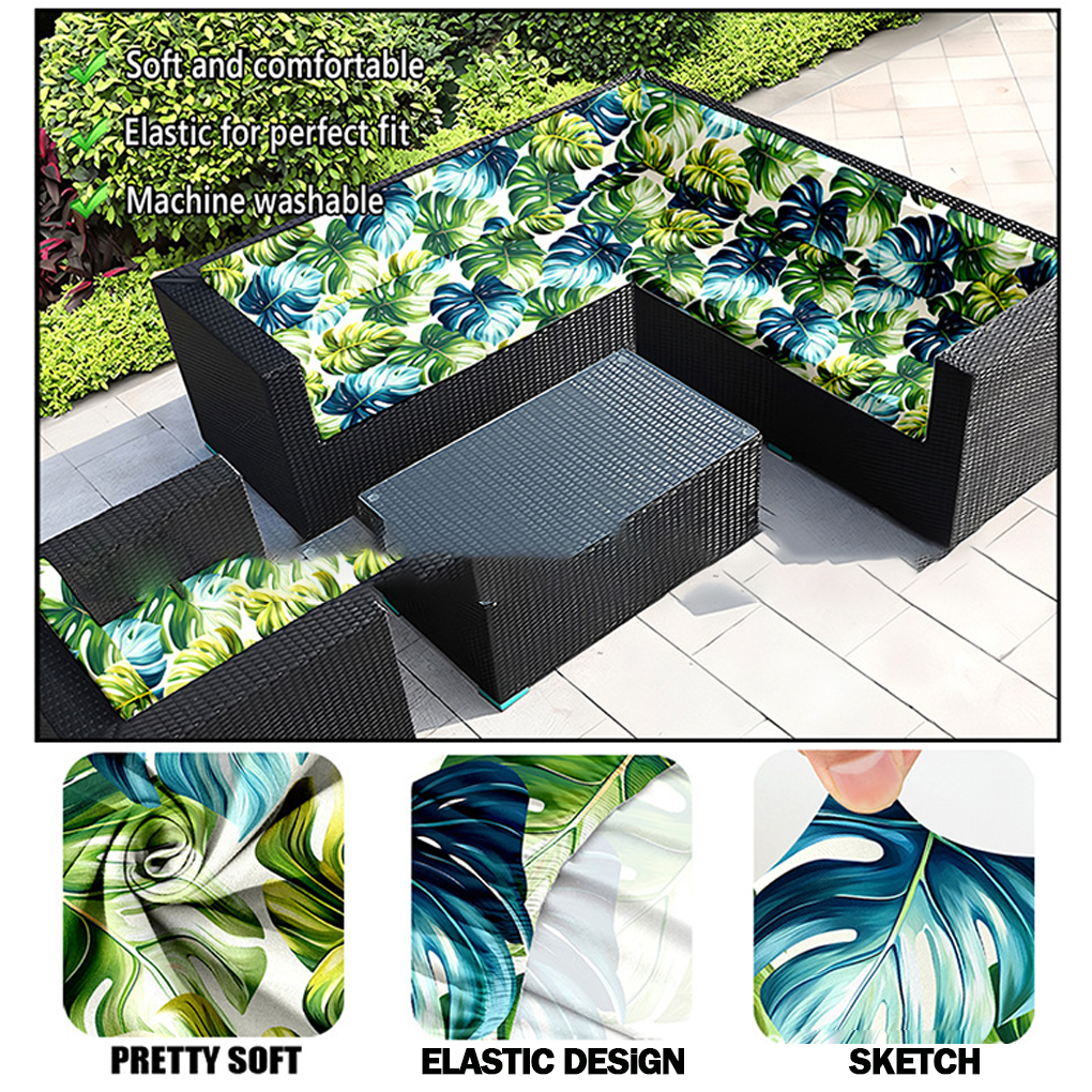 8x Sofa Cushion Non-Slip Furni - Outdoor Furniture Covers recension och pris