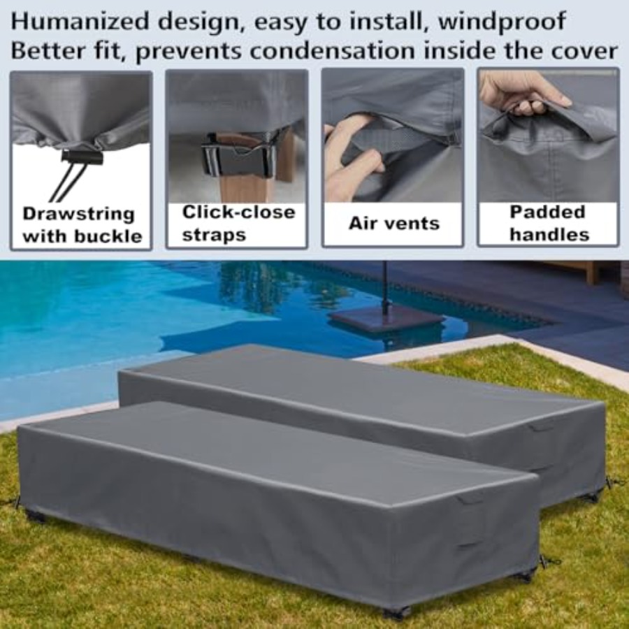 Outdoor Chaise Lounge Covers 6 - Outdoor Furniture Covers recension och pris