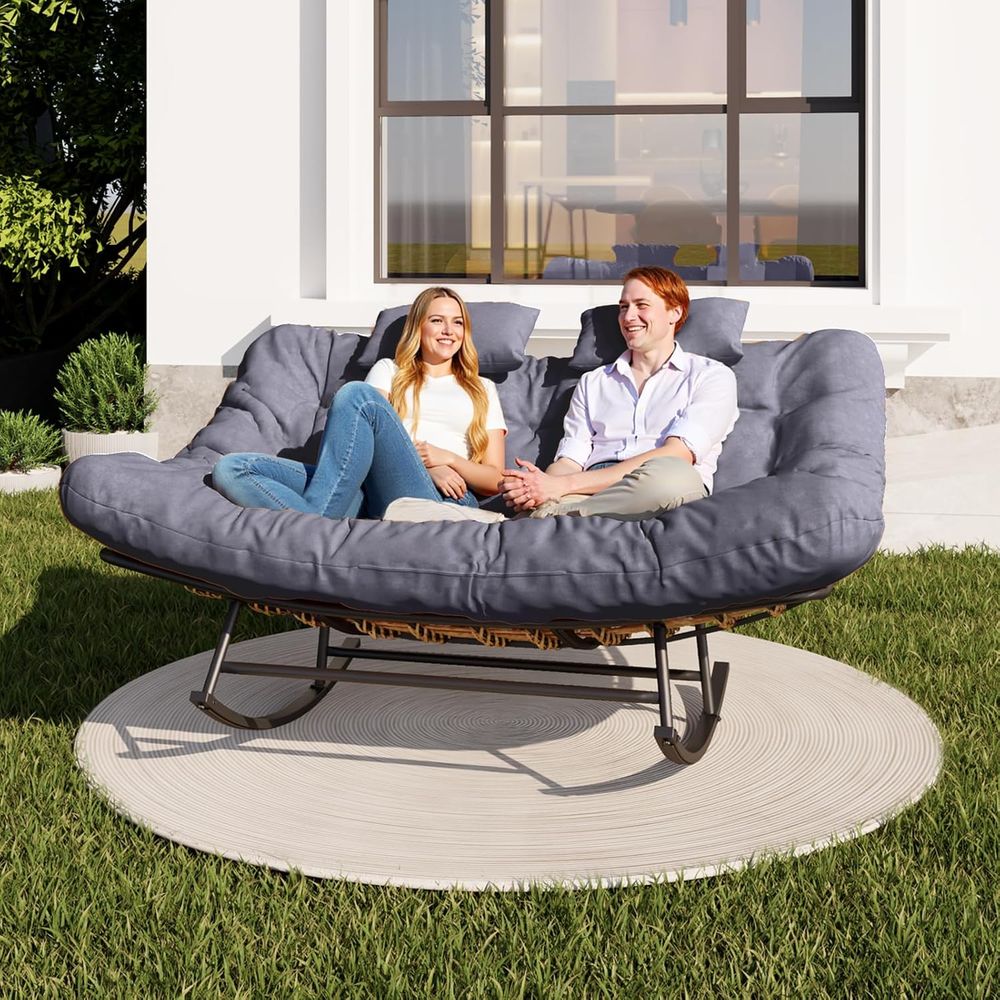 Double Outdoor Rocking Lovesea - Outdoor Furniture Loveseat recension och pris
