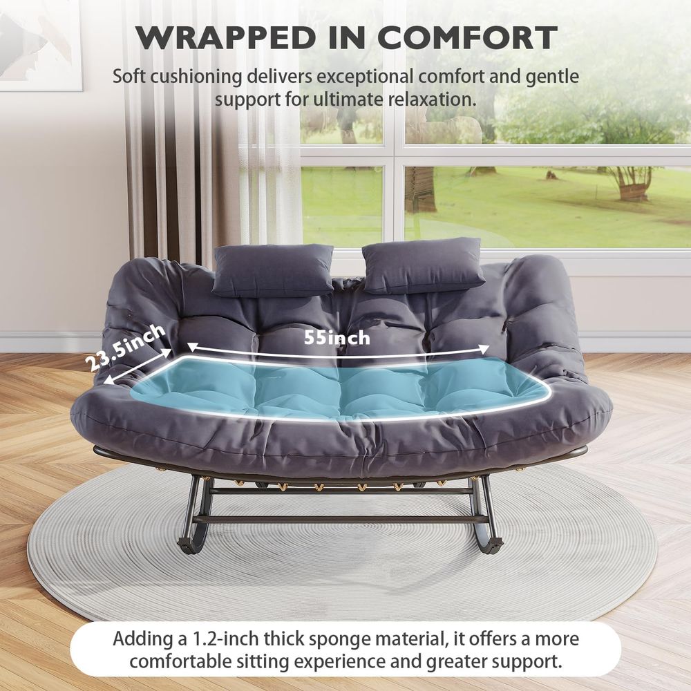 Double Outdoor Rocking Lovesea - Outdoor Furniture Loveseat recension och pris