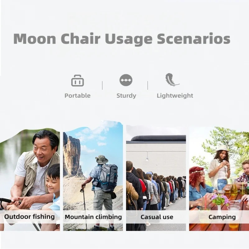 Outdoor Moon Chair, Camping Fo - Outdoor Furniture Aluminum recension och pris