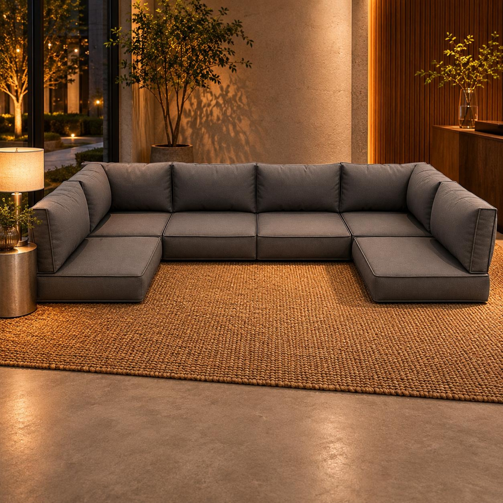 7 Pieces 7-Piece Sofa Cushion  - Outdoor Furniture Set recension och pris