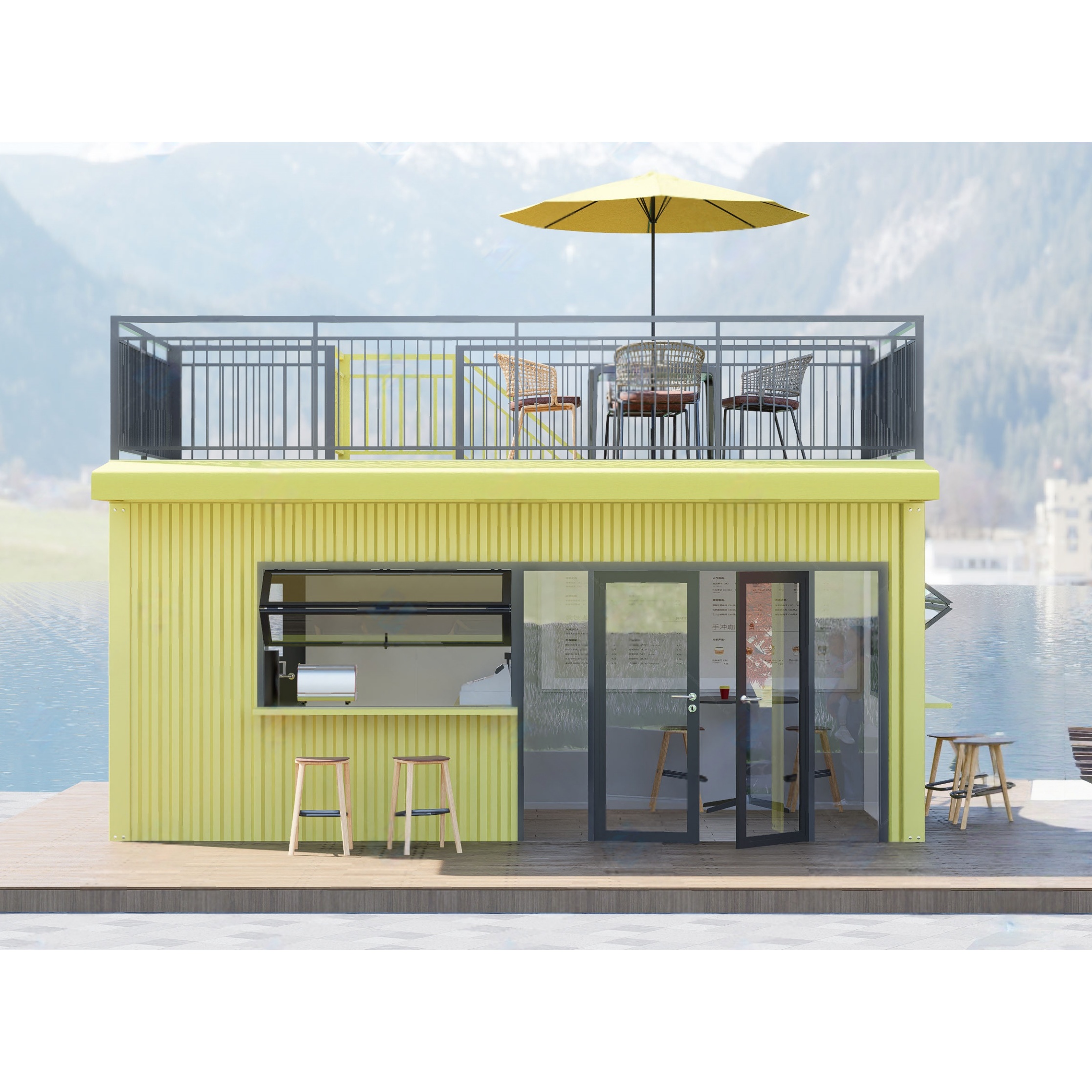 Container House 2 3 Bedrooms L - Outdoor Furniture Luxury recension och pris