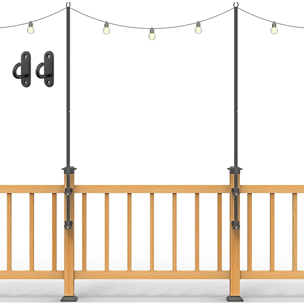 2 pack string light poles - st - Outdoor Furniture Set recension och pris