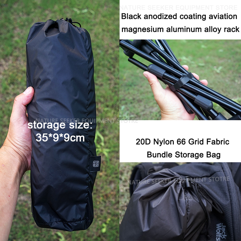 650g Ultralight Folding Campin - Outdoor Furniture Aluminum recension och pris