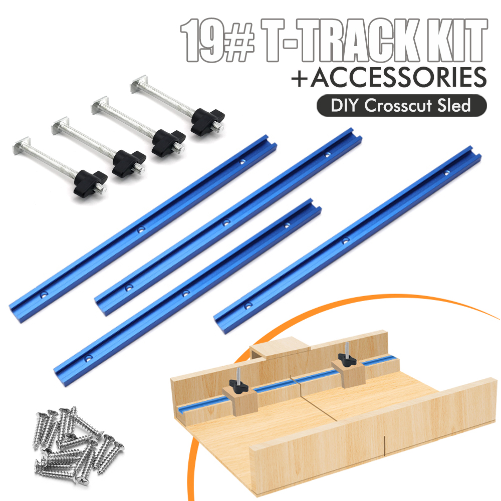 Woodworking 19# T-track Kit an - Outdoor Furniture Aluminum recension och pris