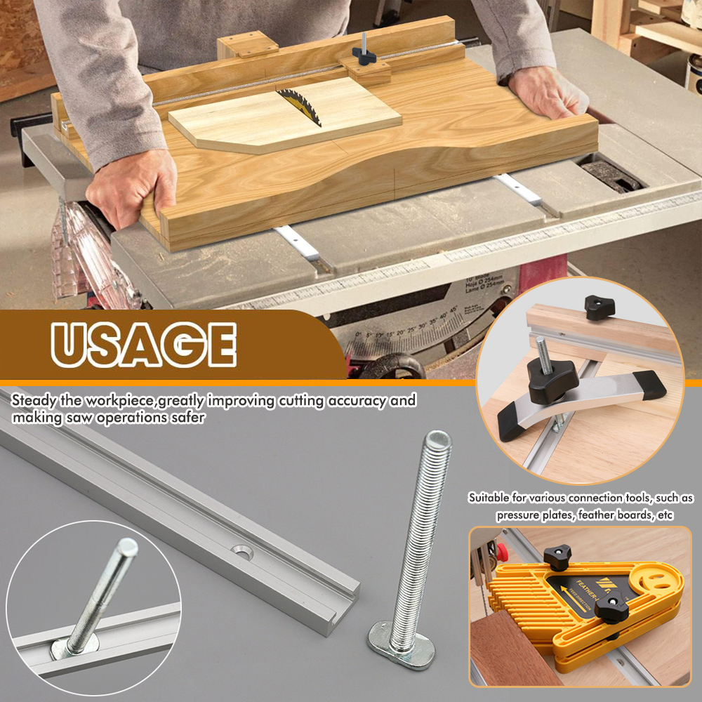 Woodworking 19# T-track Kit an - Outdoor Furniture Aluminum recension och pris