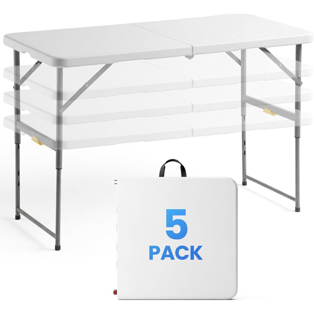 Portable Folding Card Table wi - Folding Picnic Table recension och pris