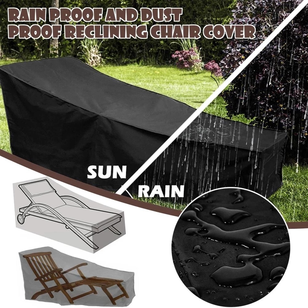 6 Size Black Outdoor Waterproo - Outdoor Furniture Fabric Waterproof recension och pris