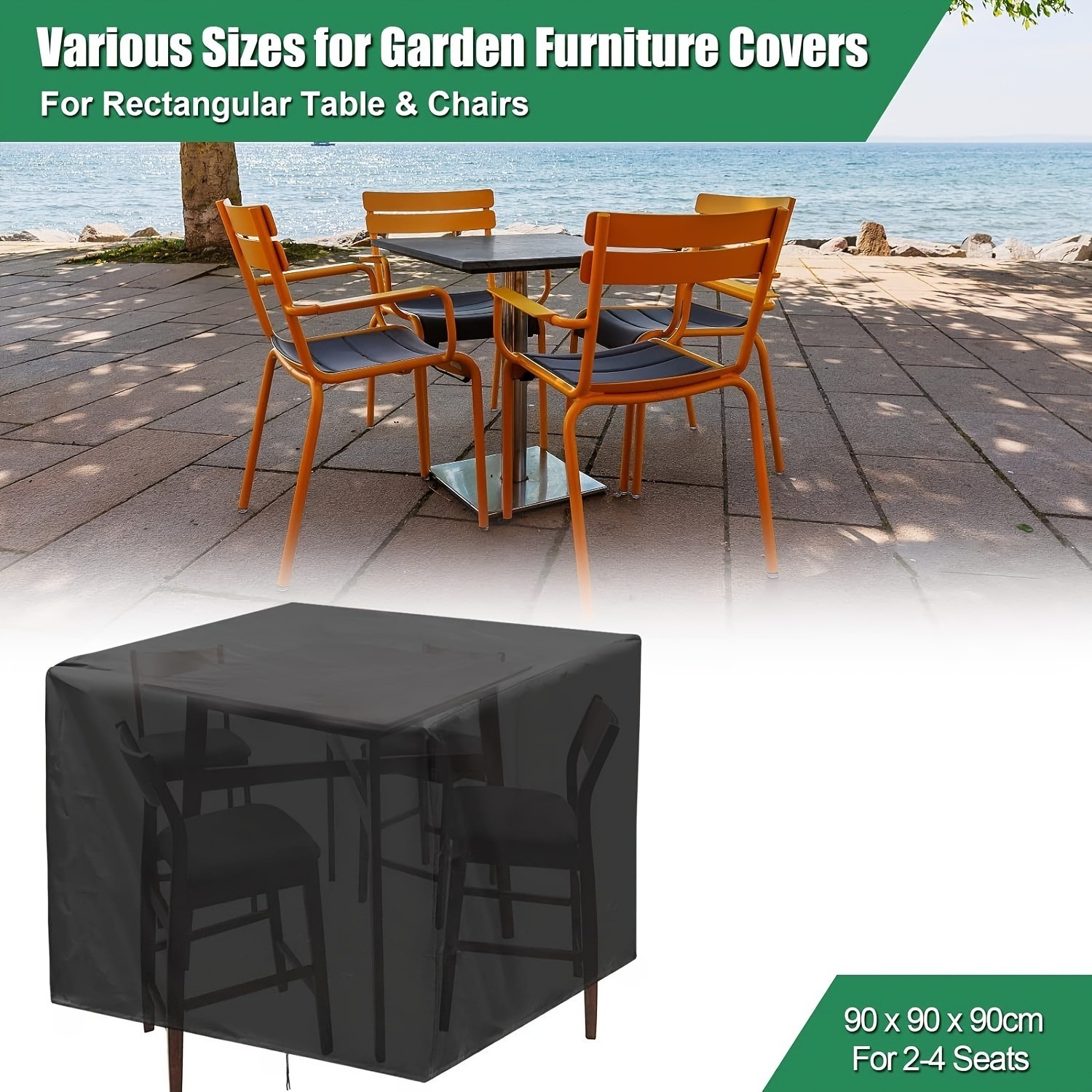 Heavy-Duty 210D Outdoor Garden - Outdoor Furniture Covers recension och pris