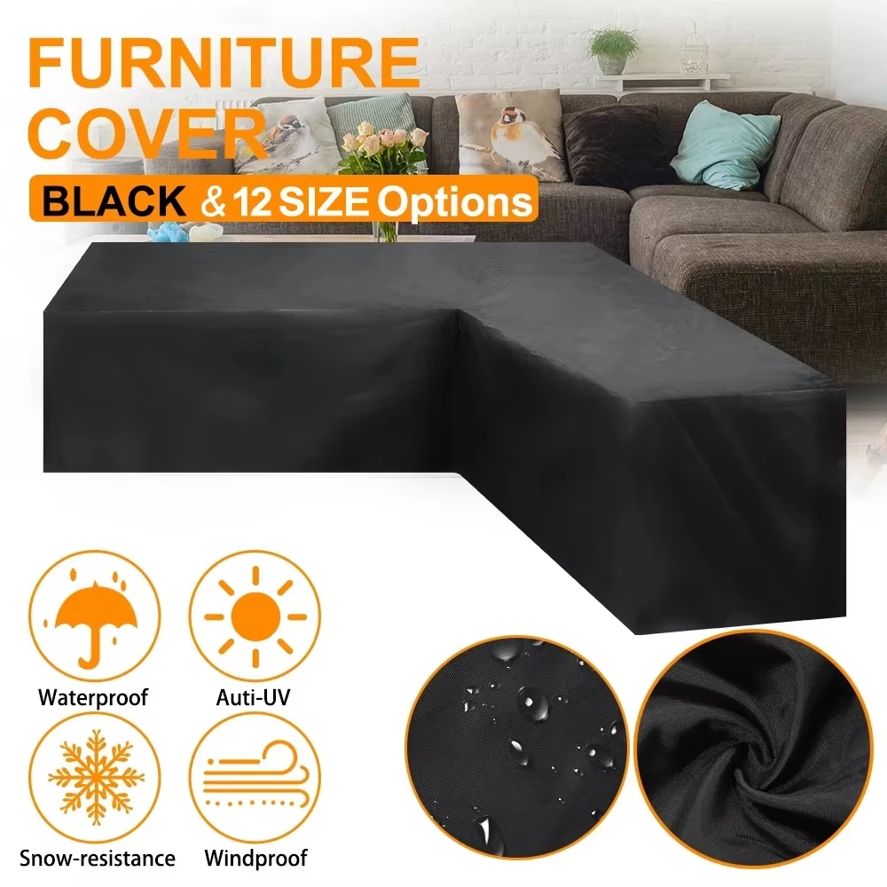 L-Shaped Furniture Cover Multi - Outdoor Furniture Cover Xl recension och pris
