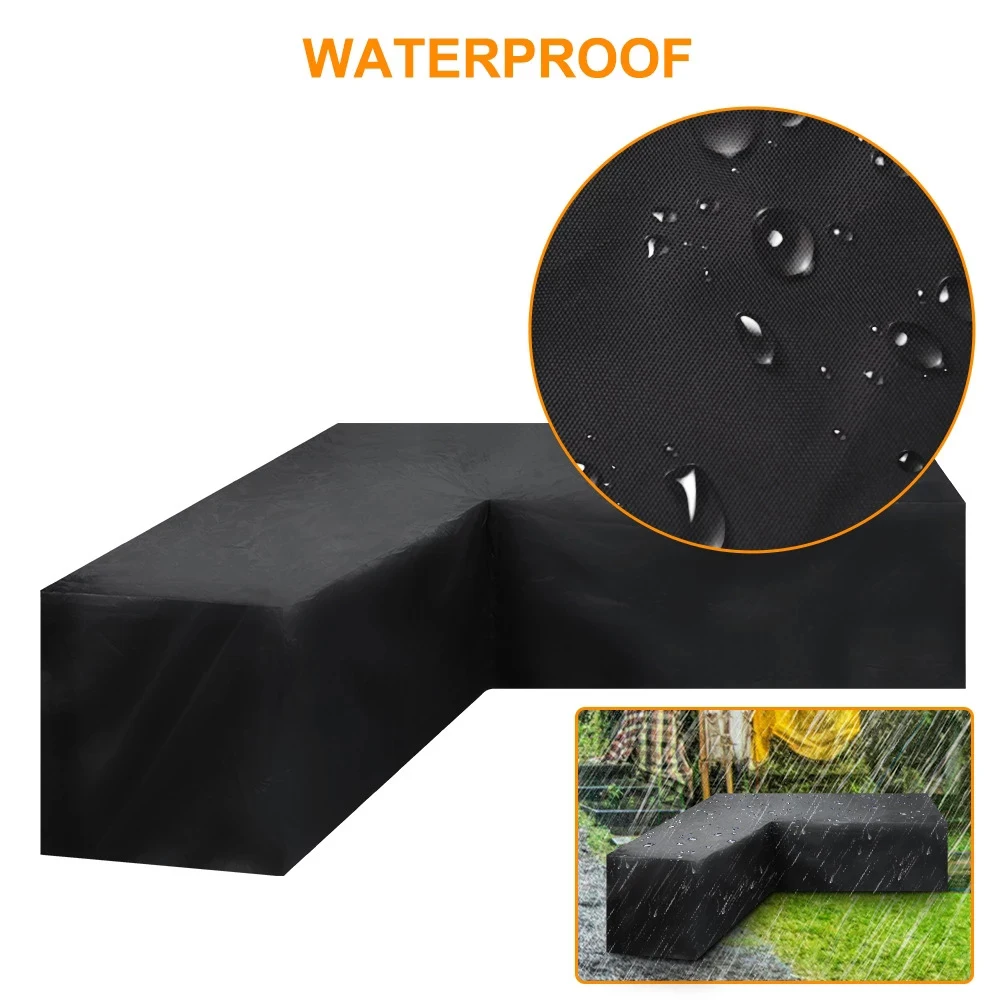 L-Shaped Furniture Cover Multi - Outdoor Furniture Cover Xl recension och pris