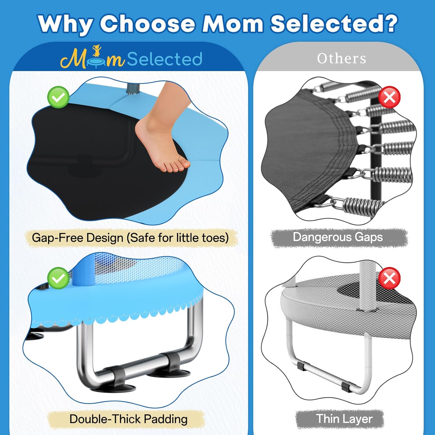 Toddler Trampoline,Trampoline  - Outdoor Furniture Modern recension och pris