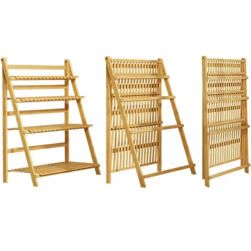Adjustable Bamboo Plant Shelf  - Outdoor Furniture Luxury recension och pris
