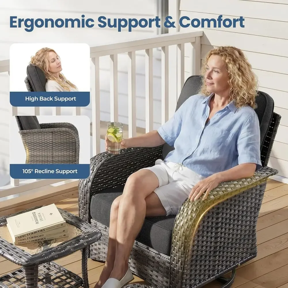 5-Piece Outdoor Patio Furnitur - Outdoor Furniture Loveseat recension och pris