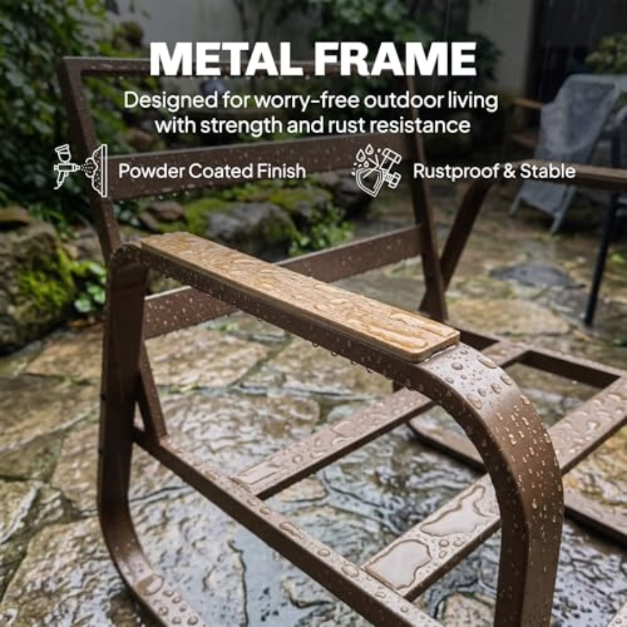 4 Piece Patio Furniture Set fo - Outdoor Furniture Loveseat recension och pris