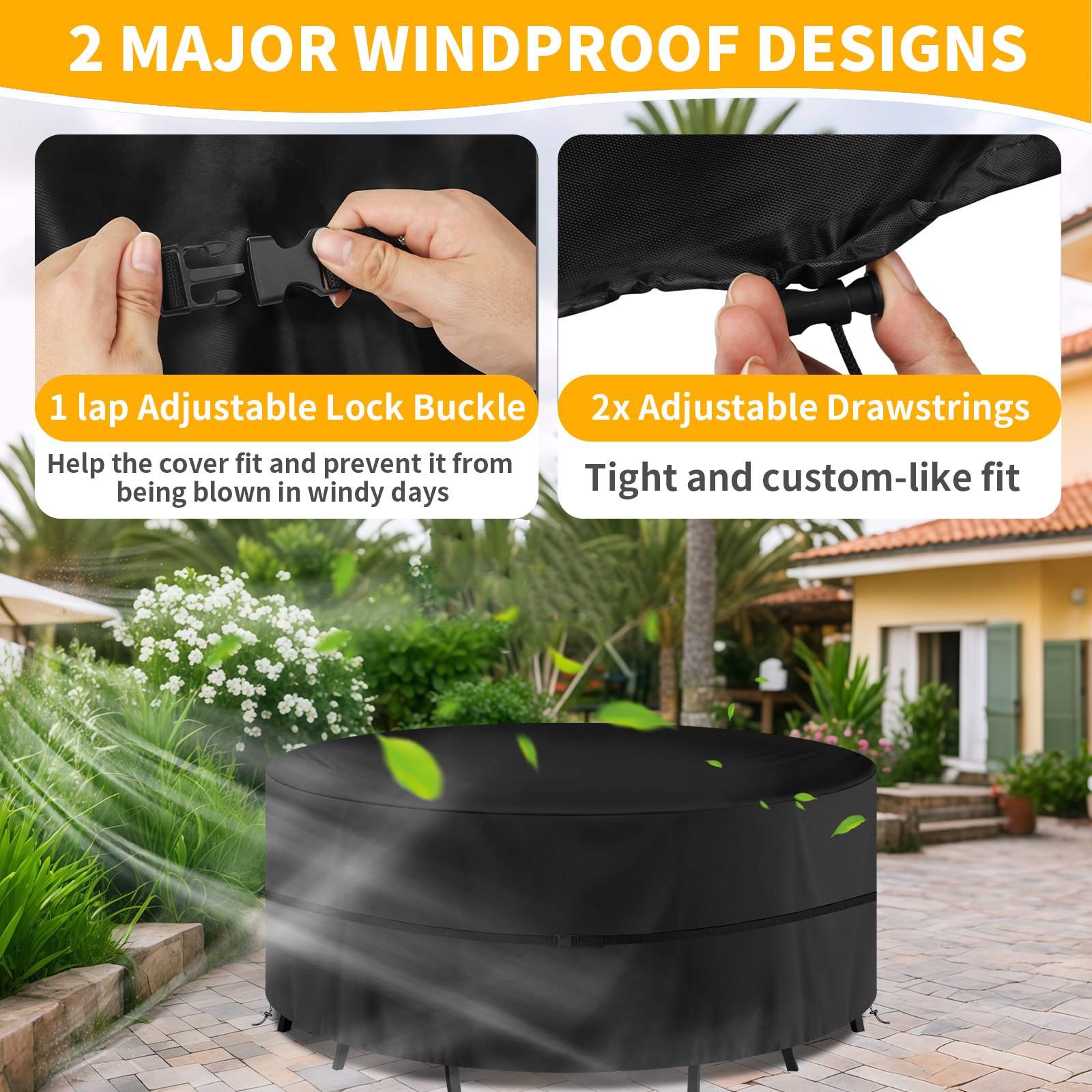 Round Waterproof Garden Furnit - Outdoor Furniture Fabric Waterproof recension och pris