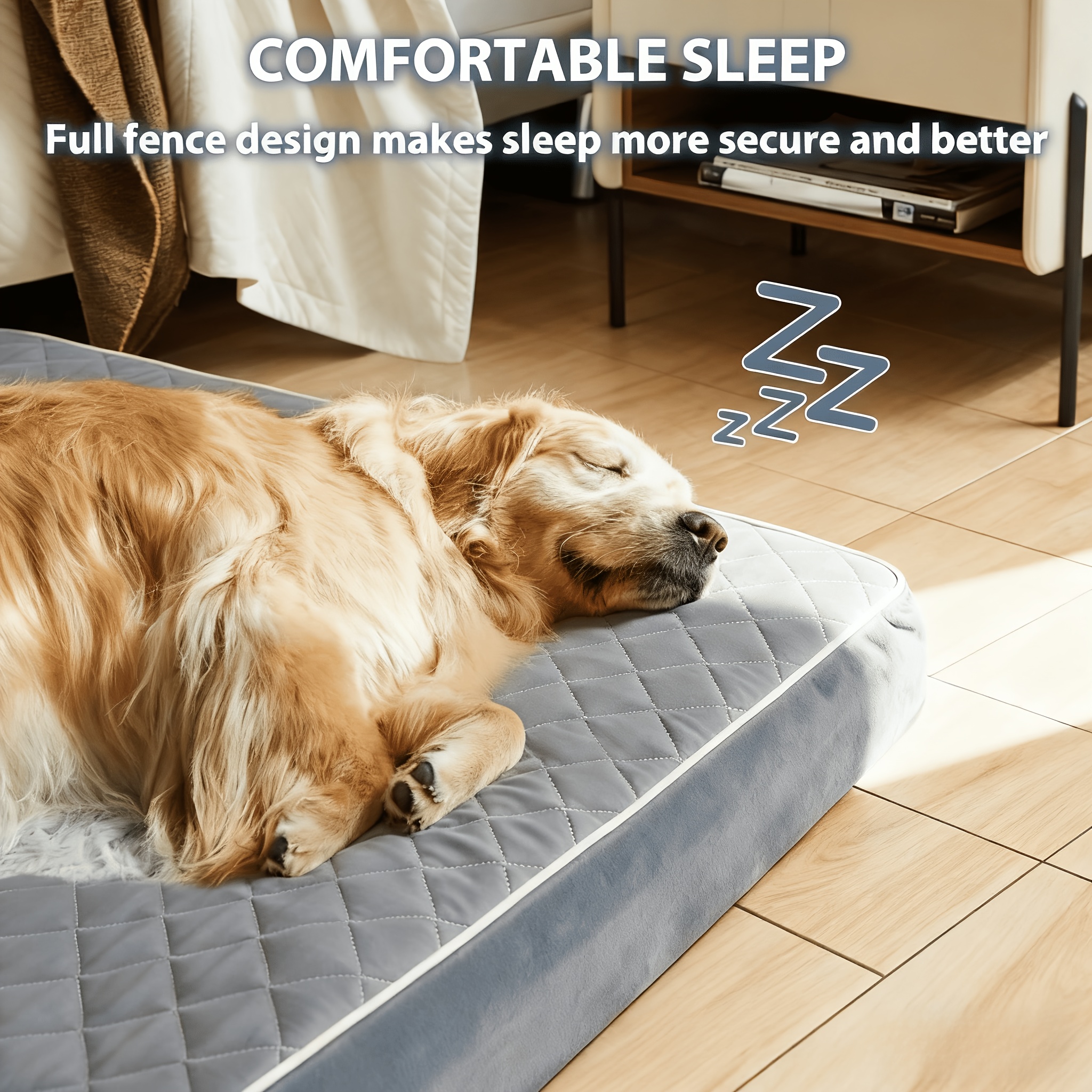 Extra Large Dog Bed With Remov - Outdoor Furniture Cover Xl recension och pris