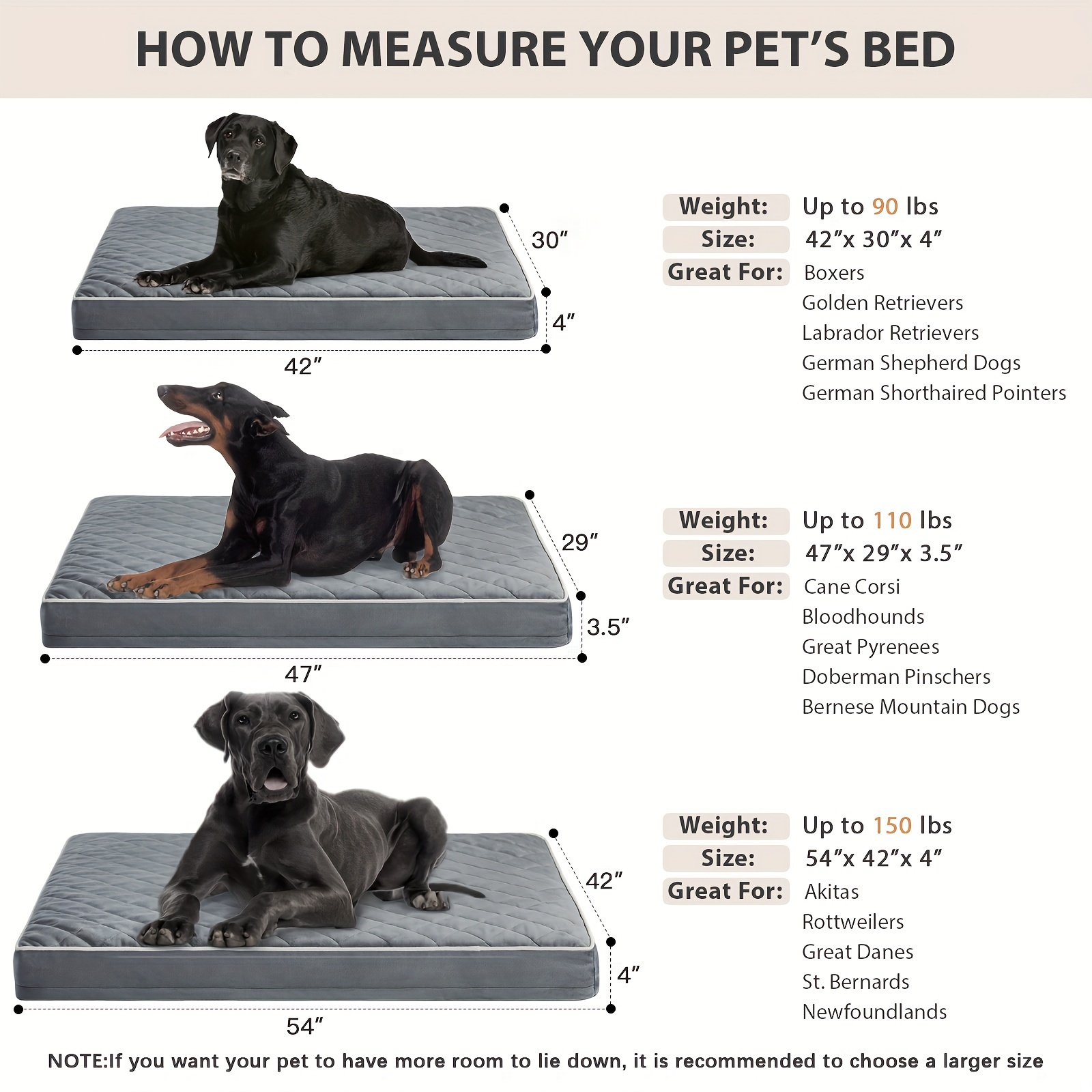 Extra Large Dog Bed With Remov - Outdoor Furniture Cover Xl recension och pris