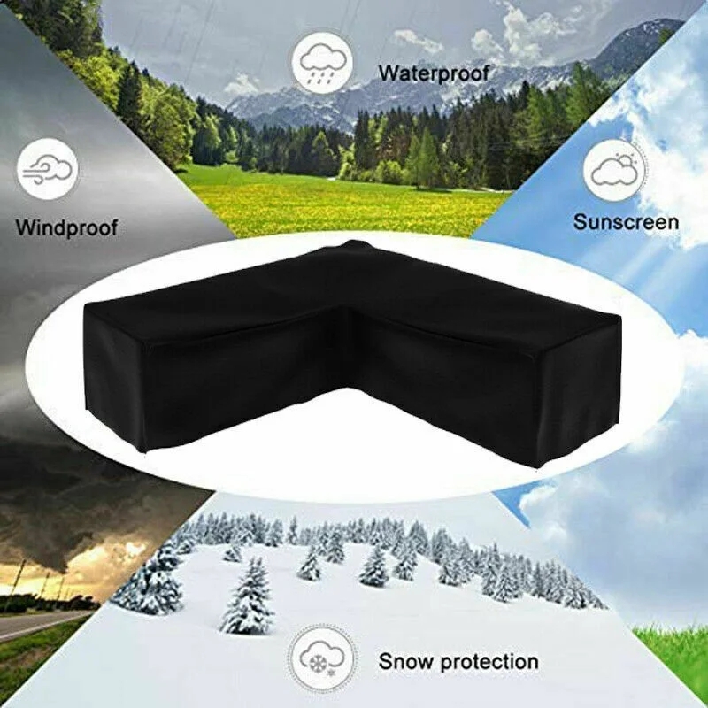 Outdoor L-shaped Outdoor Sofa  - Outdoor Furniture Cover Xl recension och pris