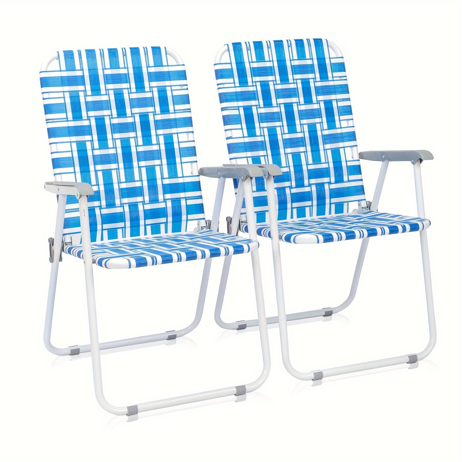 2pcs Beach Chairs, Deep Blue A - Outdoor Furniture Vietnam recension och pris