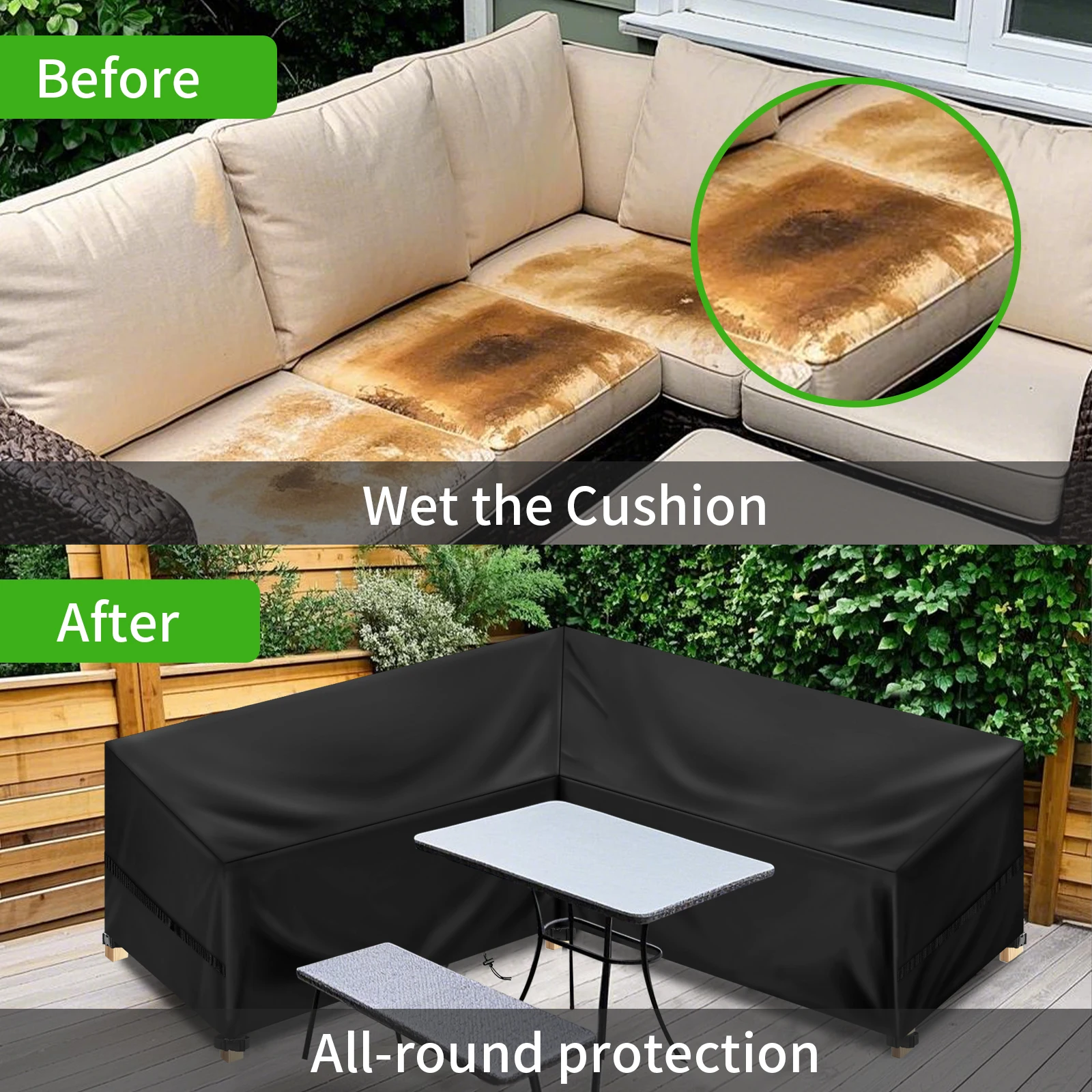 L Shape Furniture Waterproof C - Outdoor Furniture Plans recension och pris