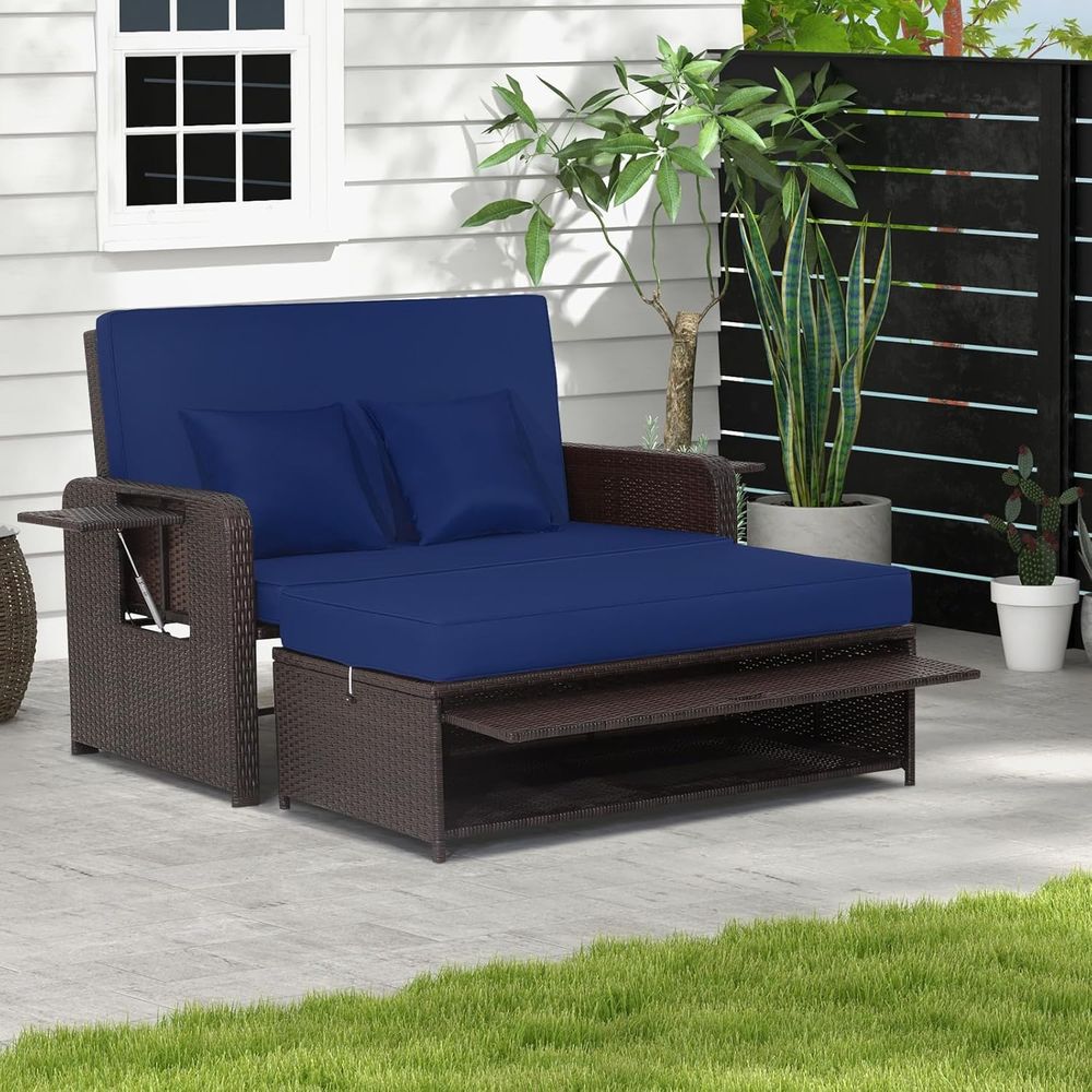 Outdoor Wicker Daybed Loveseat - Outdoor Furniture Loveseat recension och pris