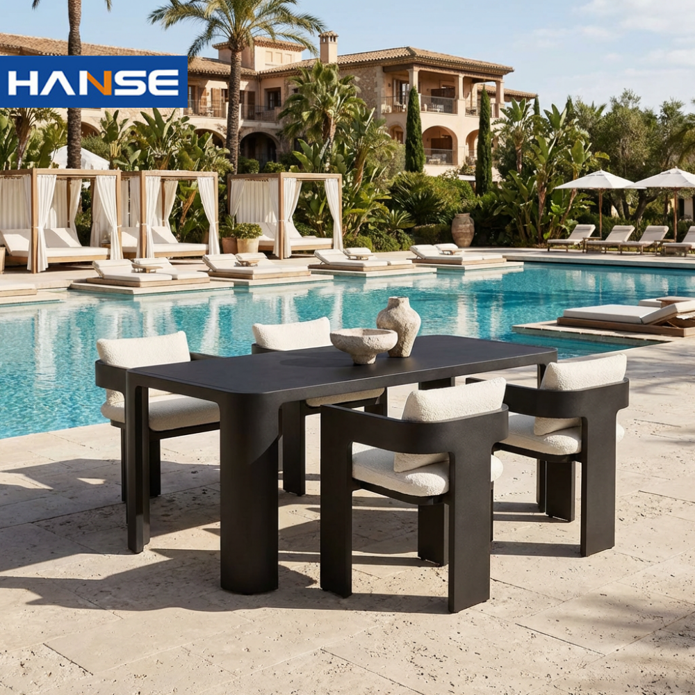 Hot Selling Aluminum Garden Se - Outdoor Furniture Aluminum recension och pris