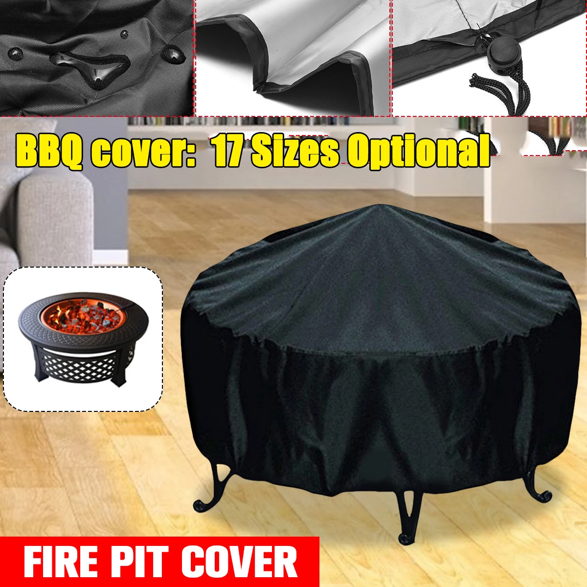 Waterproof Patio Fire Pit Cove - Outdoor Furniture Fabric Waterproof recension och pris