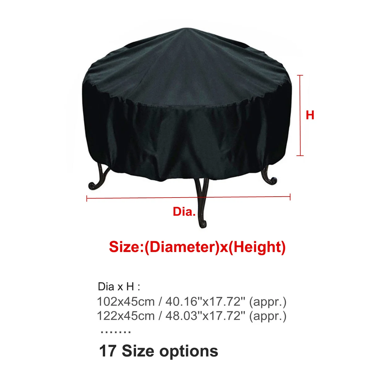 Waterproof Patio Fire Pit Cove - Outdoor Furniture Fabric Waterproof recension och pris