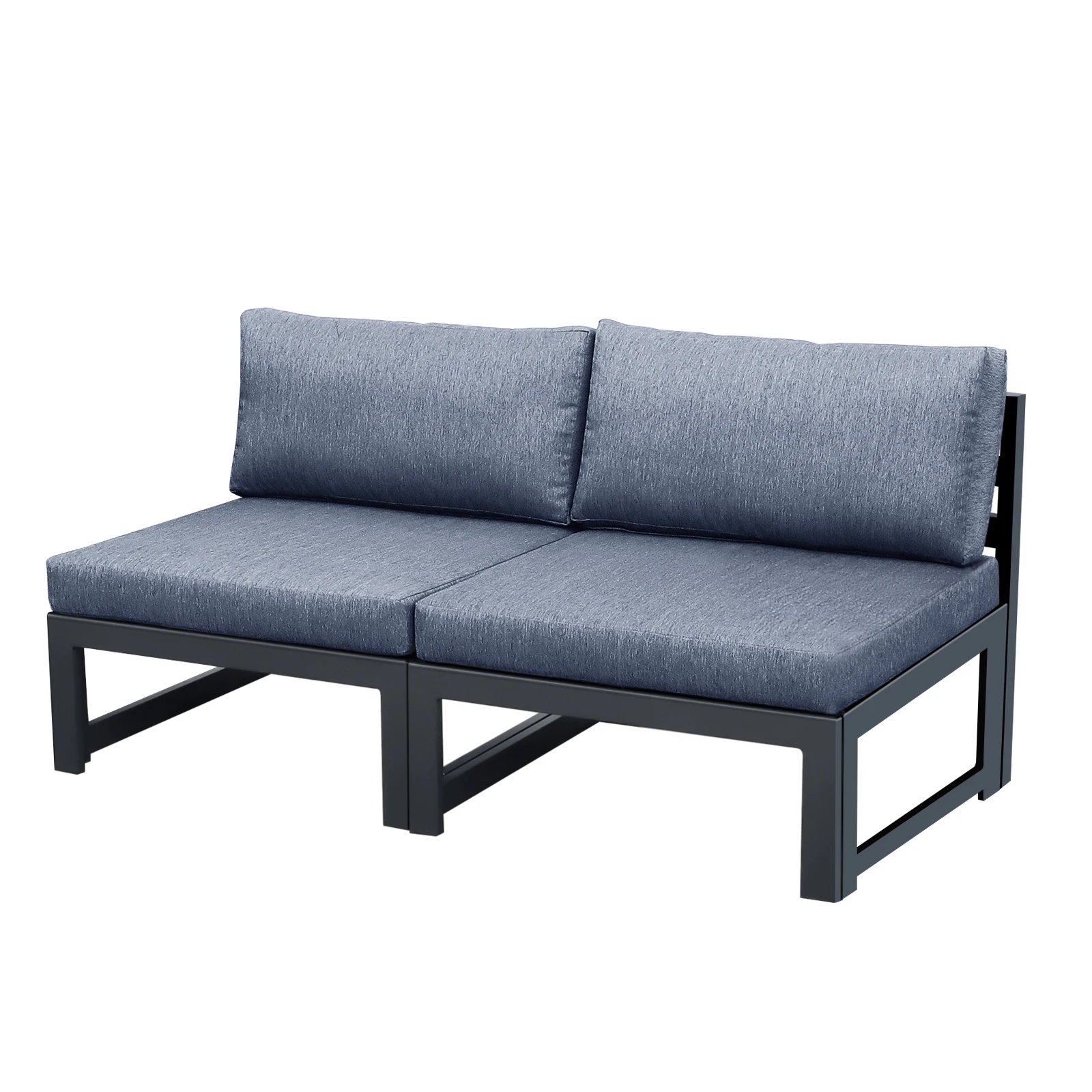 Patio Sectional love seat arml - Outdoor Furniture Loveseat recension och pris
