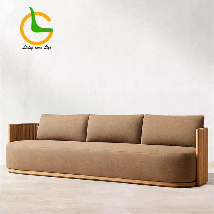 Luxury L-shaped Teak Wood Outd - Outdoor Furniture Luxury recension och pris