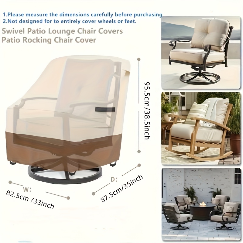MARIIS Outdoor Swivel Chair Co - Outdoor Furniture Covers recension och pris