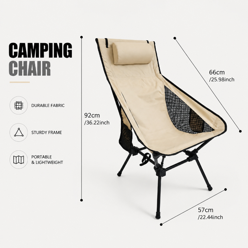 Westtune Portable Folding Camp - Outdoor Furniture Aluminum recension och pris